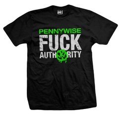 Remera PENNYWISE FUCK AUTHORITY