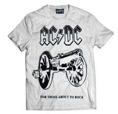 Remera AC DC - FOR THOSE ABOUT TO ROCK