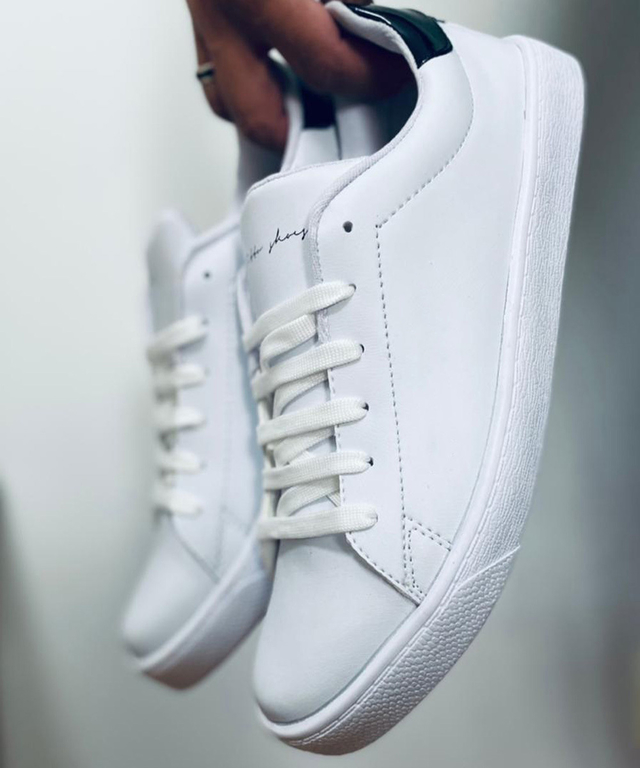Zapatilla 160 Blanco lisas