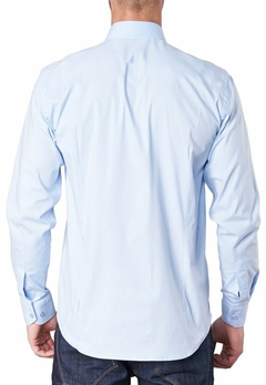 Camisa Bennie Celeste - comprar online