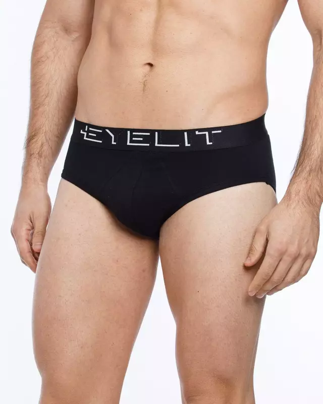 Pack Por Mayor 6 Slip Eyelit Algodon y Lycra Con Elastico Exterior Hombre Art.329