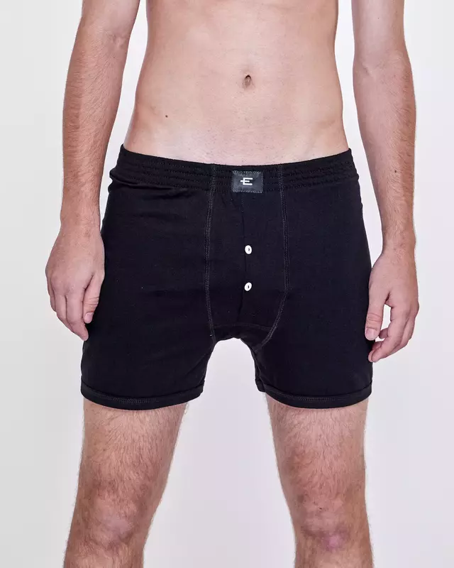 Pack 3 Boxer Eyelit Algodon Con Bragueta Abertura Boton Hombre Art.395