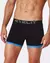 Pack 3 Boxer Eyelit Algodón y Lycra Pierna Corta Con Elastico Exterior Hombre Art.525