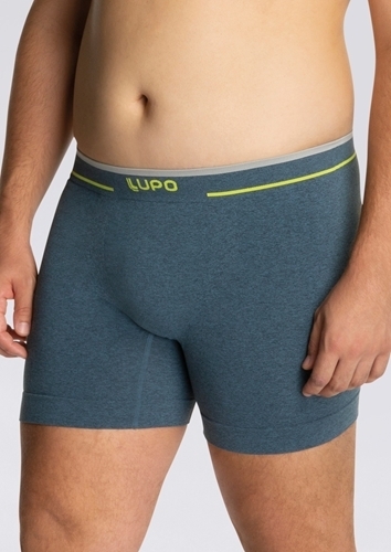Pack 3 Boxer Lupo Microfibra y Lycra Sin Costura Talle Especial