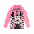 Malla Remera Para Agua Minnie Disney Con Proteccion Solar Uv 50 Art.210228