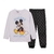 Pijama Manga Larga Disney Mickey Mouse Algodón Invierno Nene Art.309360