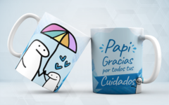 Taza Cerámica Dia del Padre Folk