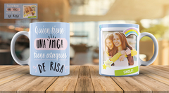 Taza Cerámica Dia del Amigo-Parte 1 - comprar online