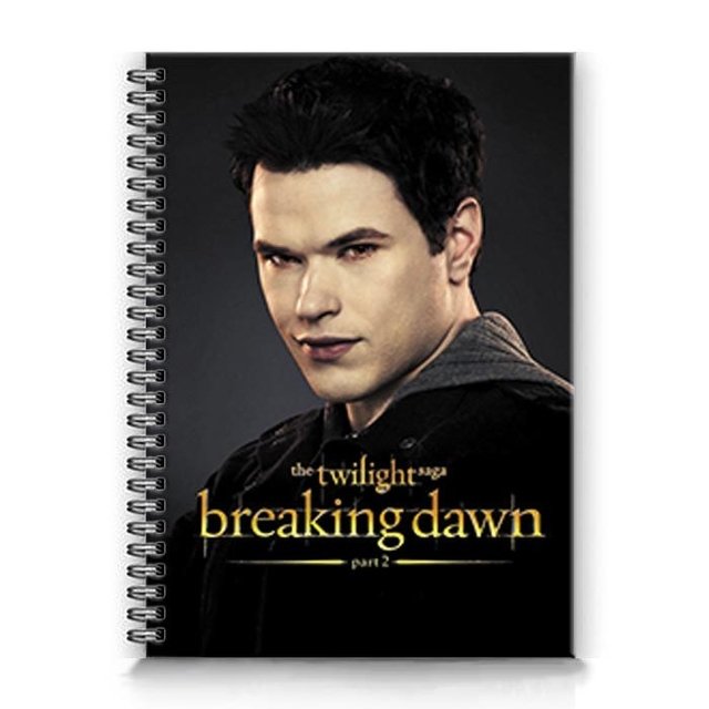Caderno Crepúsculo / Twilight Emmett Cullen