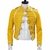 Jaqueta de couro Amarela Freddie Mercury