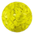 Rombitos de vidrio 2x1cm x 50grs Amarillo Fluor