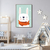 Quadro Decorativo Infantil Coelho na Neve