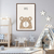Quadro Decorativo Infantil Didático, Urso - comprar online