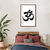 Quadro Decorativo Mantra, Om - comprar online