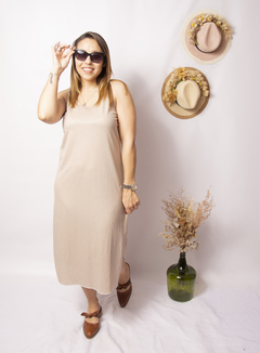 Vestido Carry Beige - Olinda En Las Nubes