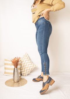 Jeans Miami Con Tachas