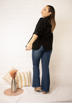 Jeans Cairo denim con tachas - tienda online