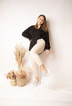 Slouchy Jeans Dallas Cemento - Olinda En Las Nubes