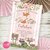 Kit imprimible personalizado animales del bosque rosa zorrito shabby personalizado cumpleaños bautizo bautismo babyshower