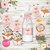 Kit imprimible personalizado bosque romántico zorrito rosa cumpleaños baby shower bautismo