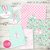 Kit Imprimible Globo Aerostático Rosa shabby colores pastel personalizado digital hot air balloon printable DIY