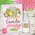 kit imprimible animales animalitos de la jungla selva tropical rosa cumpleaños fiesta candybar niña nena