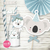 kit imprimible koala personalizado celeste varon niño cumpleaños fiesta decoracion deco diy invitacion tarjeta