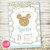 Kit imprimible personalizado bautismo primer año añito bautizo baby shower varón nene niño celeste y glitter dorado orejita Mickey Mouse Disney