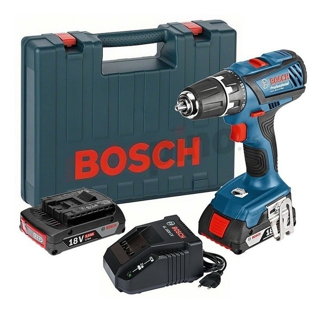 TALADRO ATORNILLADOR BOSCH GSR 18V-28 + 2 BATERÍAS 5AH + 1 BATERÍA