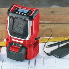Radio a Bateria Einhell TE-CR 18 Li AM/FM Conexión Auxiliar - comprar online