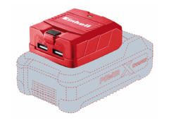 Cargador Universal USB Einhell TE-CP 18 USB