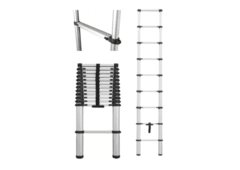 Escalera Aluminio Telescópica Multiuso 10 Escalones 3.20mts BP-ET110A - comprar online