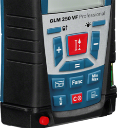 Medidor de Distancia Láser Bosch GLM 250 VF Profesional