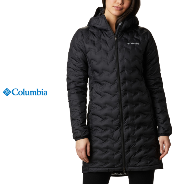 Campera pluma larga Delta Ridge Mujer Black Columbia
