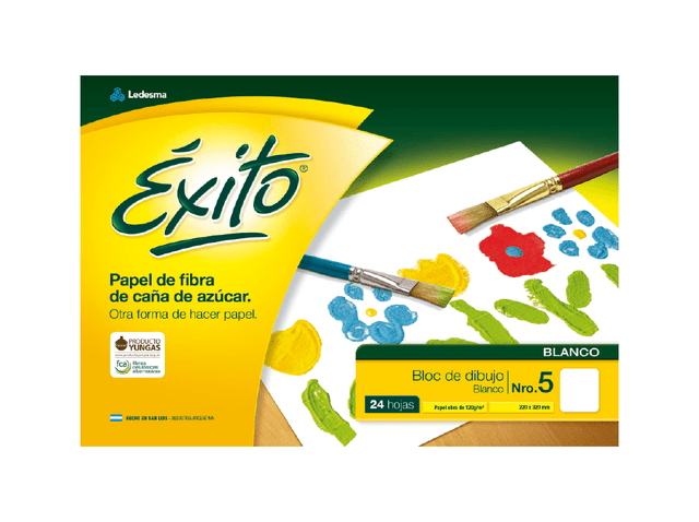 BLOC DIBUJO Nº5 ÉXITO BLANCO 24 HOJAS, 120 G/M2 - C: 100009 BLOC DIBUJO Nº5 ÉXITO BLANCO 24 HOJAS, 120 G/M2 - C: 100009