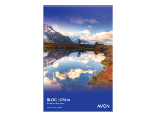 BLOC PEGADO OFICIO AVON 80 HOJAS RAYA 65G/M2 - C: 100022