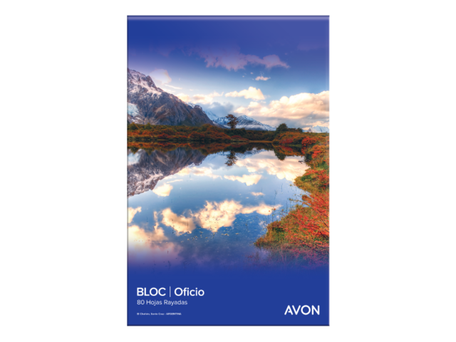 BLOC PEGADO OFICIO AVON 80 HOJAS RAYA 65G/M2 - C: 100022 BLOC PEGADO OFICIO AVON 80 HOJAS RAYA 65G/M2 - C: 100022