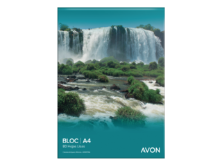 BLOC PEGADO A4 AVON 80 HOJAS LISAS 65 G/M2 - C: 100024