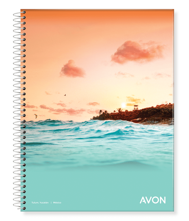 CUADERNO ESPIRAL 22X29 CM AVON 84 HOJAS RAYA, 65 G/M2 - C: 100782 CUADERNO ESPIRAL 22X29 CM AVON 84 HOJAS RAYA, 65 G/M2 - C: 100782