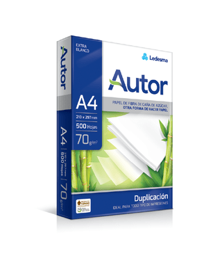 RESMAS AUTOR A4 70G - C: 101069