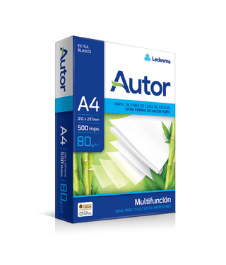 RESMAS AUTOR A4 80G - C: 101090 / 101092