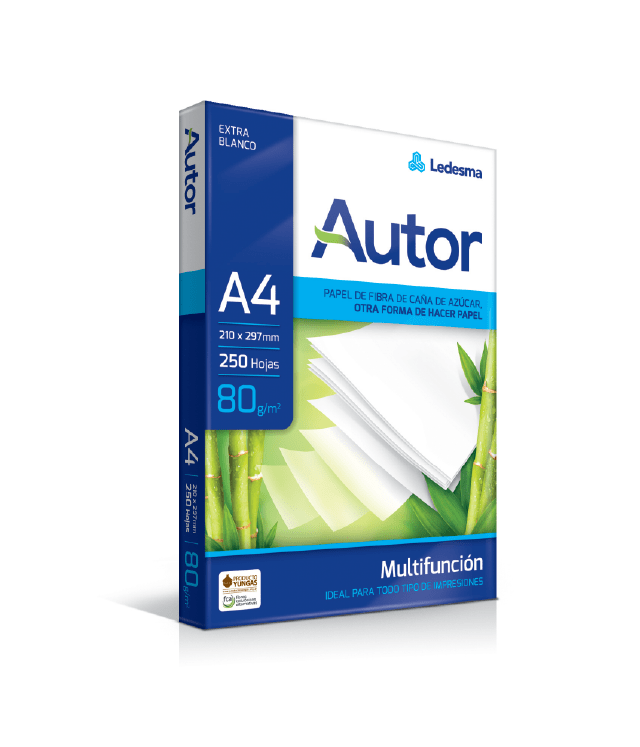 RESMAS AUTOR A4 80G 250 HOJAS - C: 101105 RESMAS AUTOR A4 80G 250 HOJAS - C: 101105