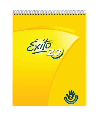 CUADERNO PARA ZURDOS Z3 (19x24) EXITO PARA FORRAR 48 HOJAS RAYA, 100 G/M2 - C: 103098