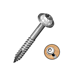 Milescraft Tornillos Torx (Fine) 1 1/4 Pulgadas (32mm) x100 Unidades - comprar online