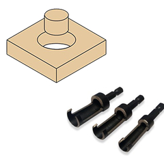 Milescraft Set Sacabocado PlugCutter Tarugos De Madera - tienda online