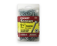 Milescraft Tornillos Torx (Coarse) 1 1/4 Pulgadas (32mm) x100 Unidades - ABCdeals