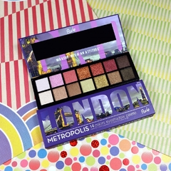 RUDE: Metropolis 14 Color Eyeshadow Palette "London" - comprar online