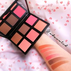 RUDE: Undaunted Blush Palette