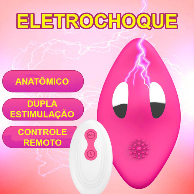 Vibrador De Calcinha Recarreg Eletrochoque Pimentinha Sex