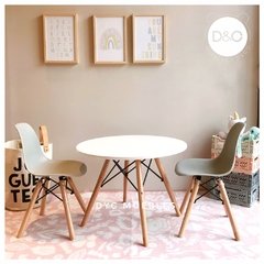 Mesa y 2 sillas Eames kids - comprar online